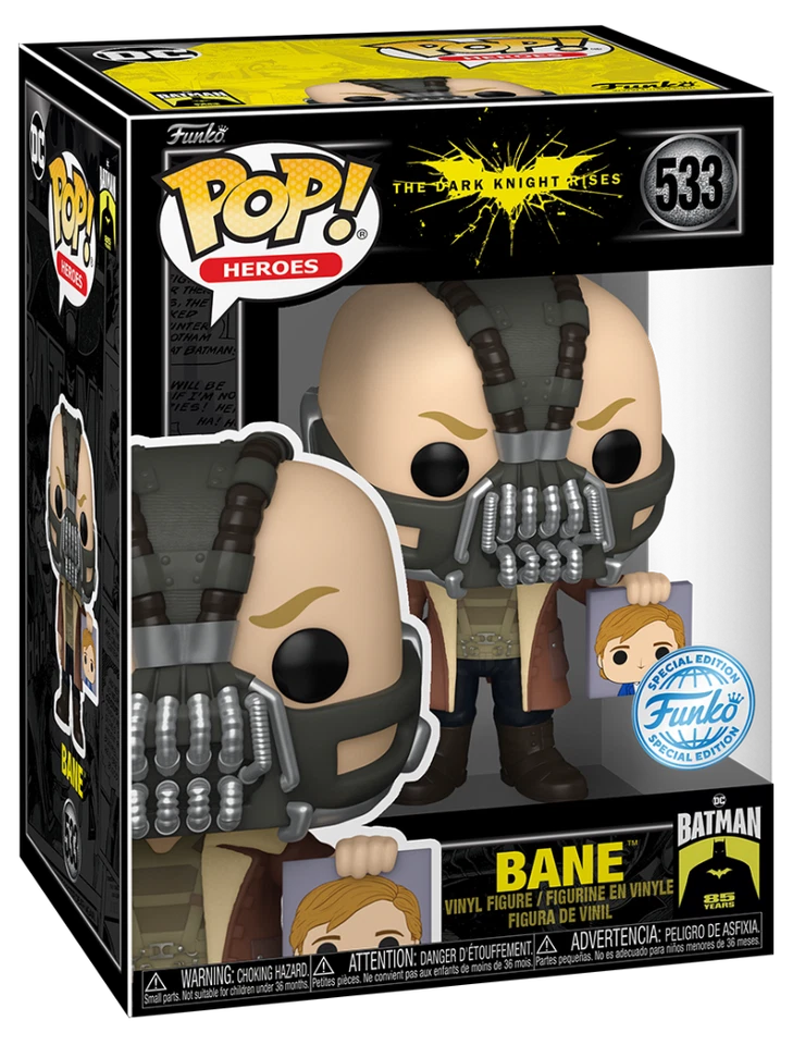 Funko POP! Heroes Batman The Dark Knight Rises #533 Bane - Nuevo, Como Nuevo Foto 2 de 3