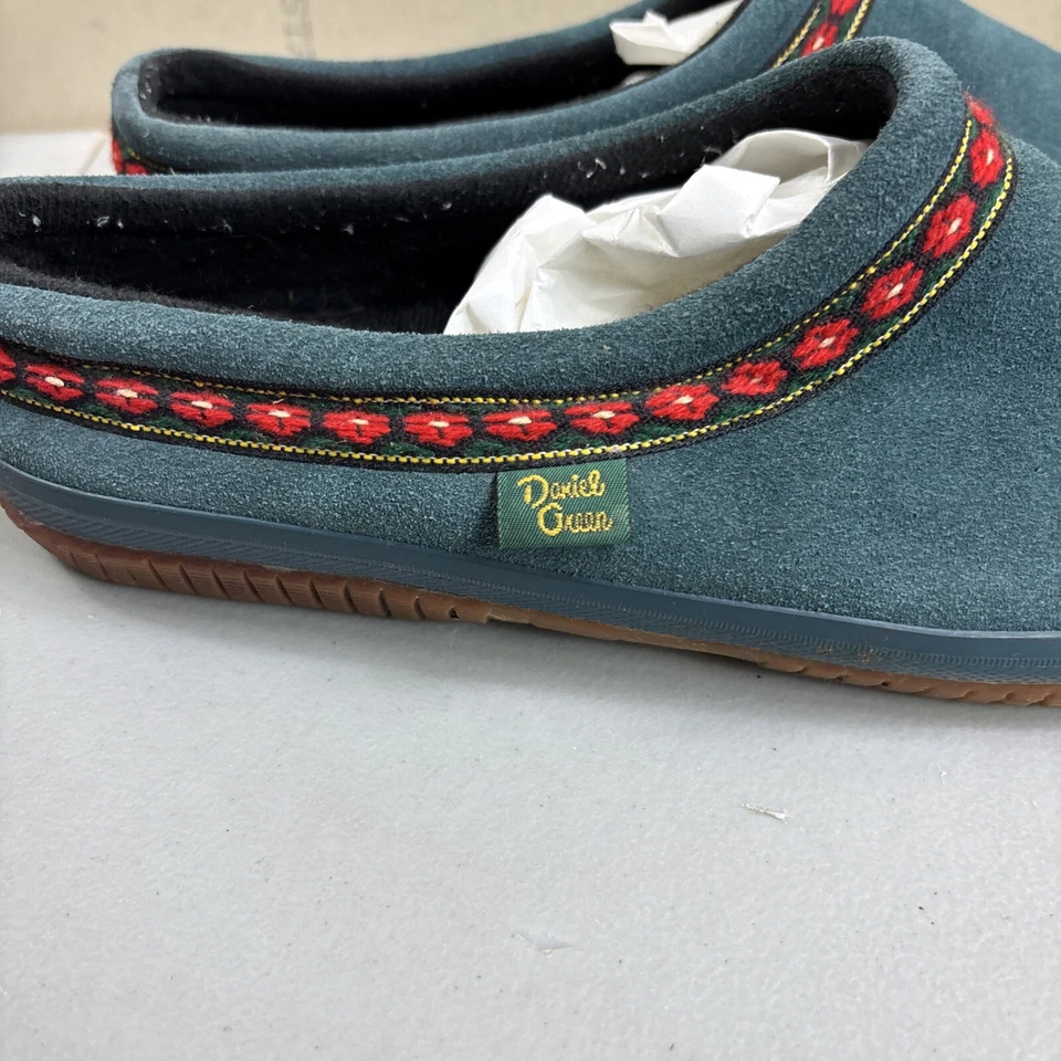 Zapatillas Daniel Verde Mujer 11M Verde Gamuza Mocasín Leasure Exterior/Interior Foto 4 de 4