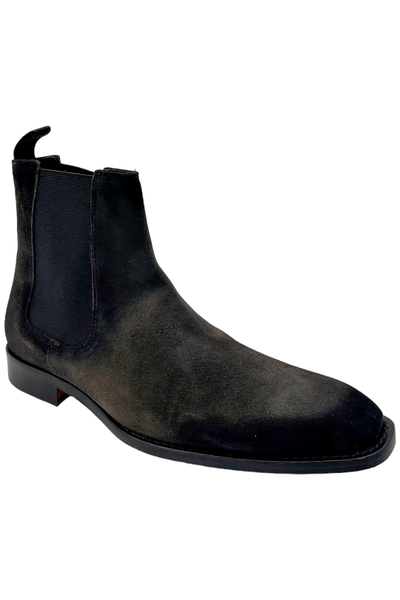 Men\'s Donald Pliner Sloan Oily Suede Slip-On Boot Dark Grey Size 11M ITALY donald pliner mens shoes products for sale | eBay main image 3