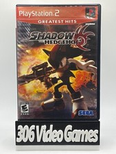 Shadow The Hedgehog Greatest Hits Sony PlayStation 2 PS2 Game CIB