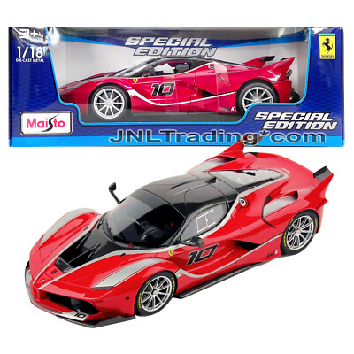 Maisto Special Edition 1:18 Scale Die Cast - Red FERRARI FXX K