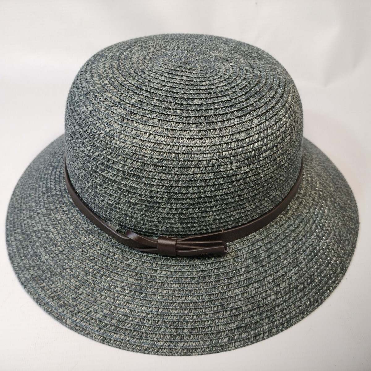 World Market Hat One Size Gray With Brown Trim | eBay display picture 1