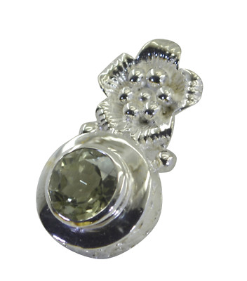 appealing Green Amethyst 925 Sterling Silver Green Pendant Natural india US