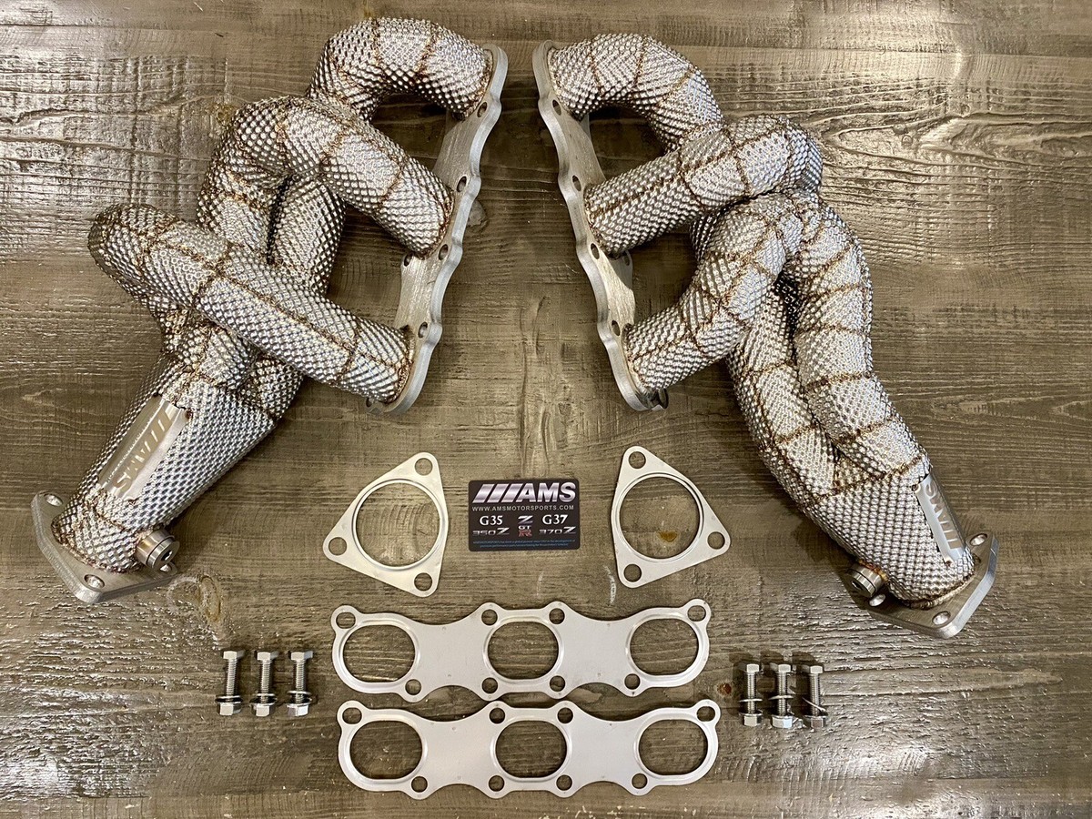AMS SEKUSHI Max-Flow VQ Performance Headers - 350Z / 370Z / G35