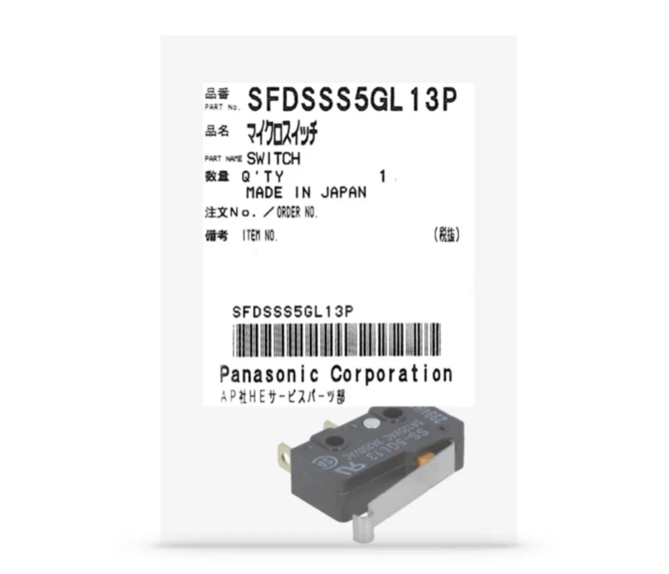 Technics Start-Stop Micro Switch SFDSSS5GL13P - Image 3 of 3
