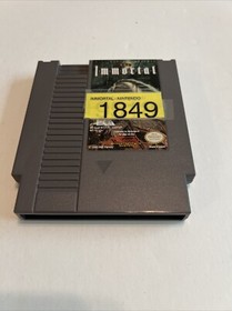 The Immortal (Nintendo NES, 1990) Complete CIB Authentic- Fast Free Shipping!
