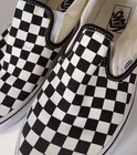 Vans Checkerboard Black/Off White Slip On Shoes Men’s Size 8.5 Women’s 10 — photo 4