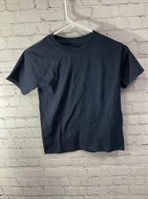 Gildan Dry Blend Navy Blue T-Shirt Size Youth Small Cotton New With Tags