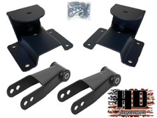 HD Suspension 1994-2001 Dodge Ram 1500 4" Rear Drop Hangers Shackles Made In USA