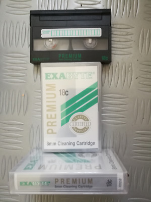 Exabyte Exatape Cleaning Cartridge Premium 18c 309258-002 8mm Reinigungsband N