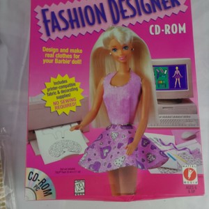 barbie fashion designer cd rom