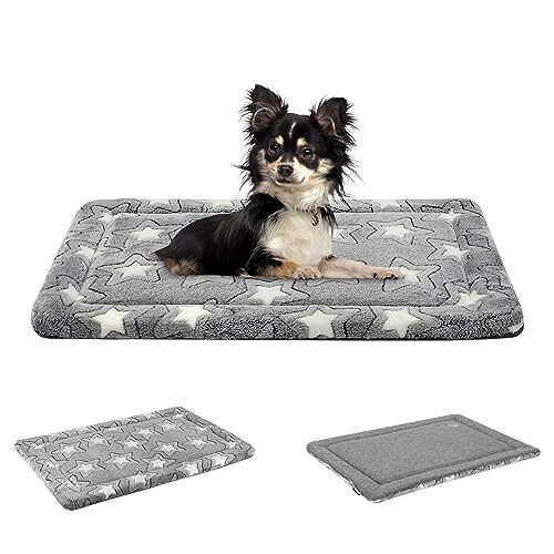 Dog Bed Mat Dog Crate Pad Reversible (Cool & Warm), Machine Washable