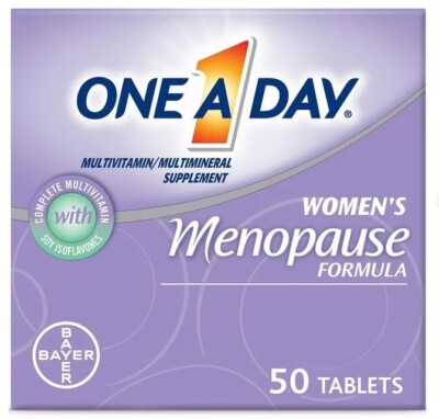 One A Day Women's Menopause Formula Multivitamin Supplement- 50 Count