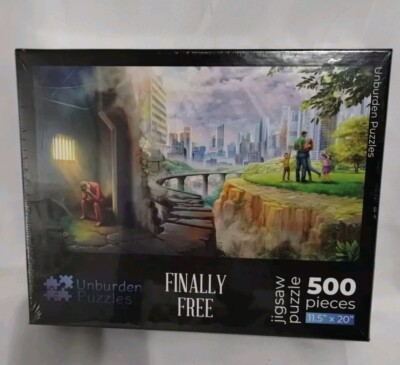 Finally Free  500 Piece Jigsaw Puzzle 11.5'' X 20'' Unburden