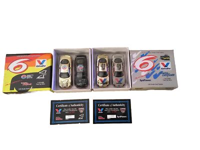 1998 1/64 Racing Champions 2 Car Sets Gold & Regular Synpower & Paint Eagle 1