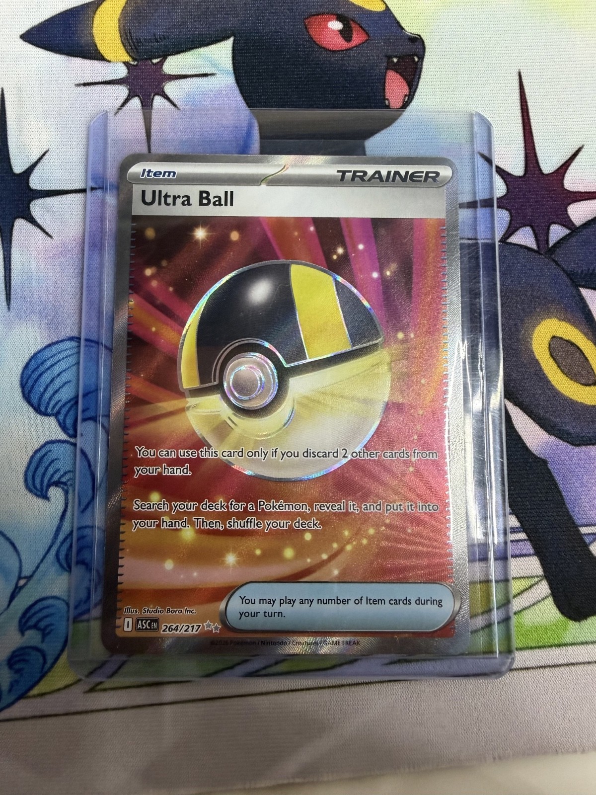Ultra Ball 264/217 Me: Ascended Heroes Holo