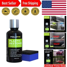 Highly Concentrated Black Trim Restorer - Hydrophobic Ceramic Coating, 30ml