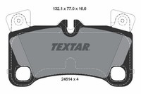Textar Bremsbelagsatz, Scheibenbremse 2461401 FüR Audi Porsche Vw