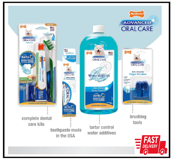 Nylabone Advanced Oral Care Dog Water Additive for Dental Care - Liquid Tartar R