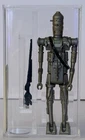 IG-88  Vintage 1980 Star Wars Kenner AFA 80 Silver Hollow Eyes Loose Figure HK