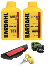 KIT/TAGLIANDO HONDA SH/300 OLIO XTC 10W40 4T CANDELA FILTRO OLIO ARIA 2018 2019