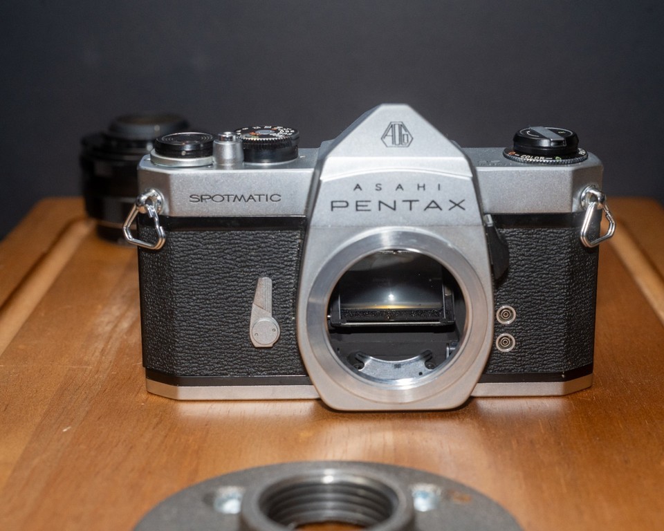 Asahi Pentax Spotmatic SP Film Camera with Super Takumar 1:1.4/50mm ...