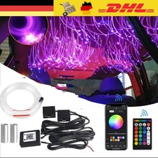 DIY 600PCS Auto Lichtfaser LED Sternenhimmel Glasfaser Optik Ambientebeleuchtung
