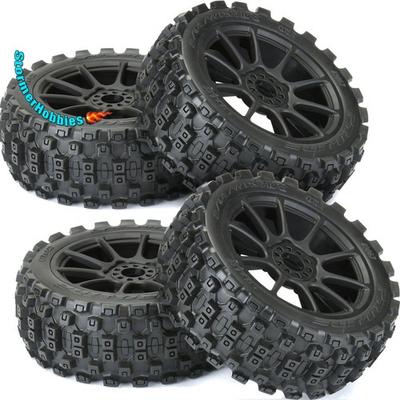 #ad #ad Pro Line 9067 21 Badlands MX Pre Mounted 1 8 Buggy Tires M2 Mach 10 fits Typhon $69.95
