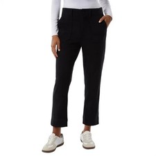 32 Degrees Women's Twill Ankle Pant, Black Small