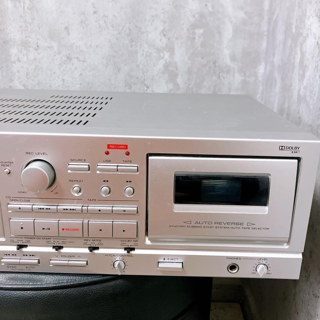 TEAC AD-RW900 Auto Tape Recorder CD Cassette Deck Player Recorder