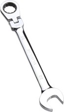 Image of Flexible Head Ratchet Spanner - Silverline 571523 - 22 mm