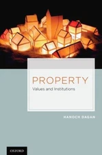 Dagan - Property  Values and Institutions - New hardback or cased book - X555z
