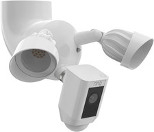 Outdoor Camera Eave Mount Bracket Compatible with R-Ing Floodlight Cam Wired Pro