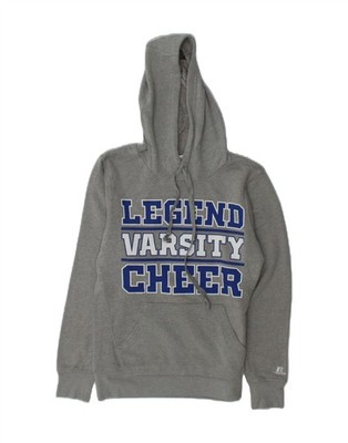 Russell Athletic Mädchen Grafik Hoodie Pullover 13-14 Jahre Small grau BT03