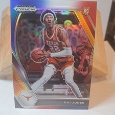Panini 2021-22 Prizm Draft Picks Kai Jones #14 Rookie Texas Longhorns Basketball