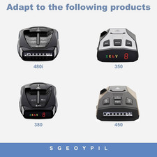 Power Cord Compatible with Cobra RAD 480i/350/380/450 Laser Speed Radar Detec...