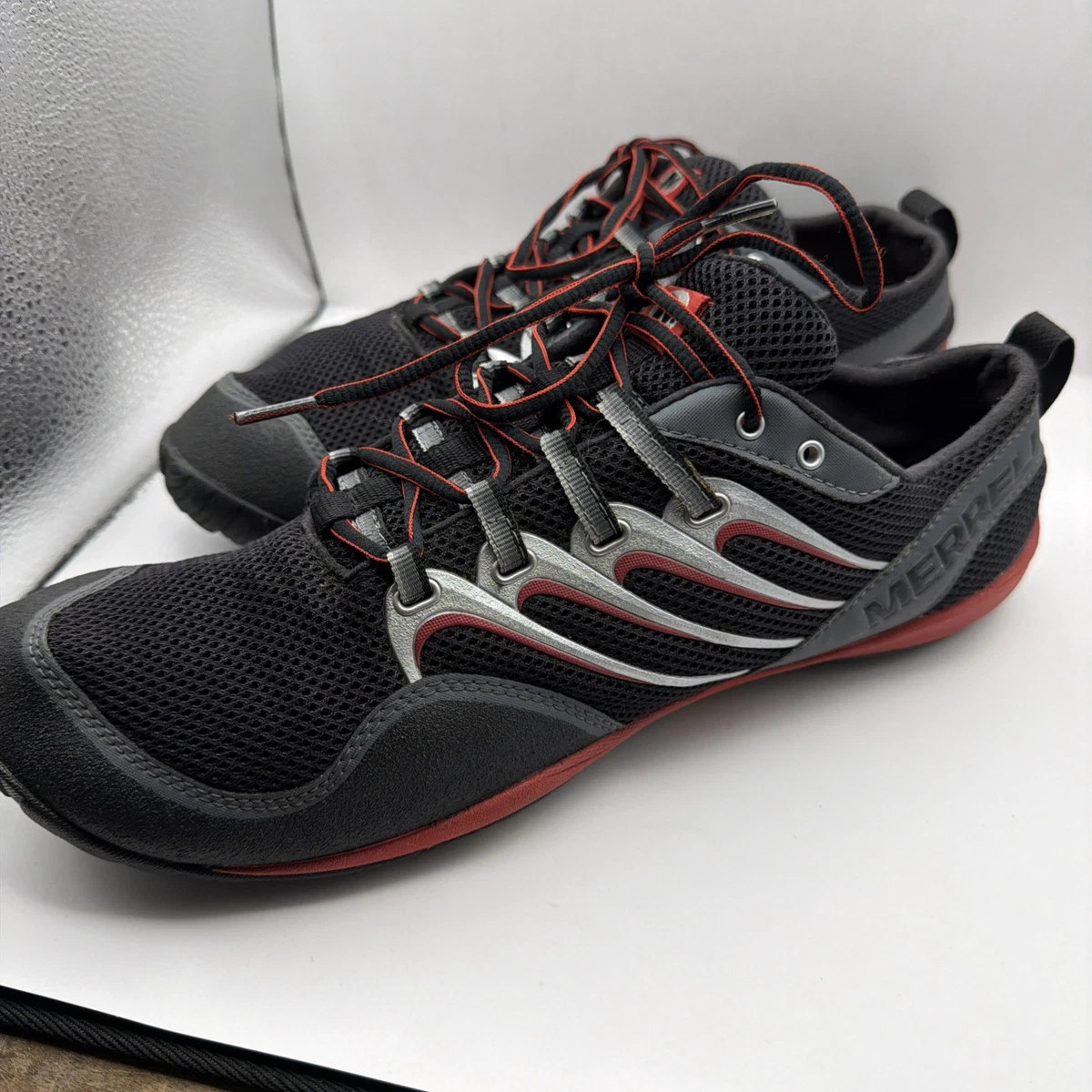 Merrell Trail Glove 4 Barefoot Black Running Shoes  J09673 Mens US Size 9.5 s-l1200.jpg main image 2