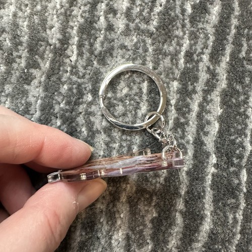Cat Keychain Ginger Kitty Cute Keyring Bag Charm Cute Dangle Fob Cat Lady Gift - Picture 3 of 5