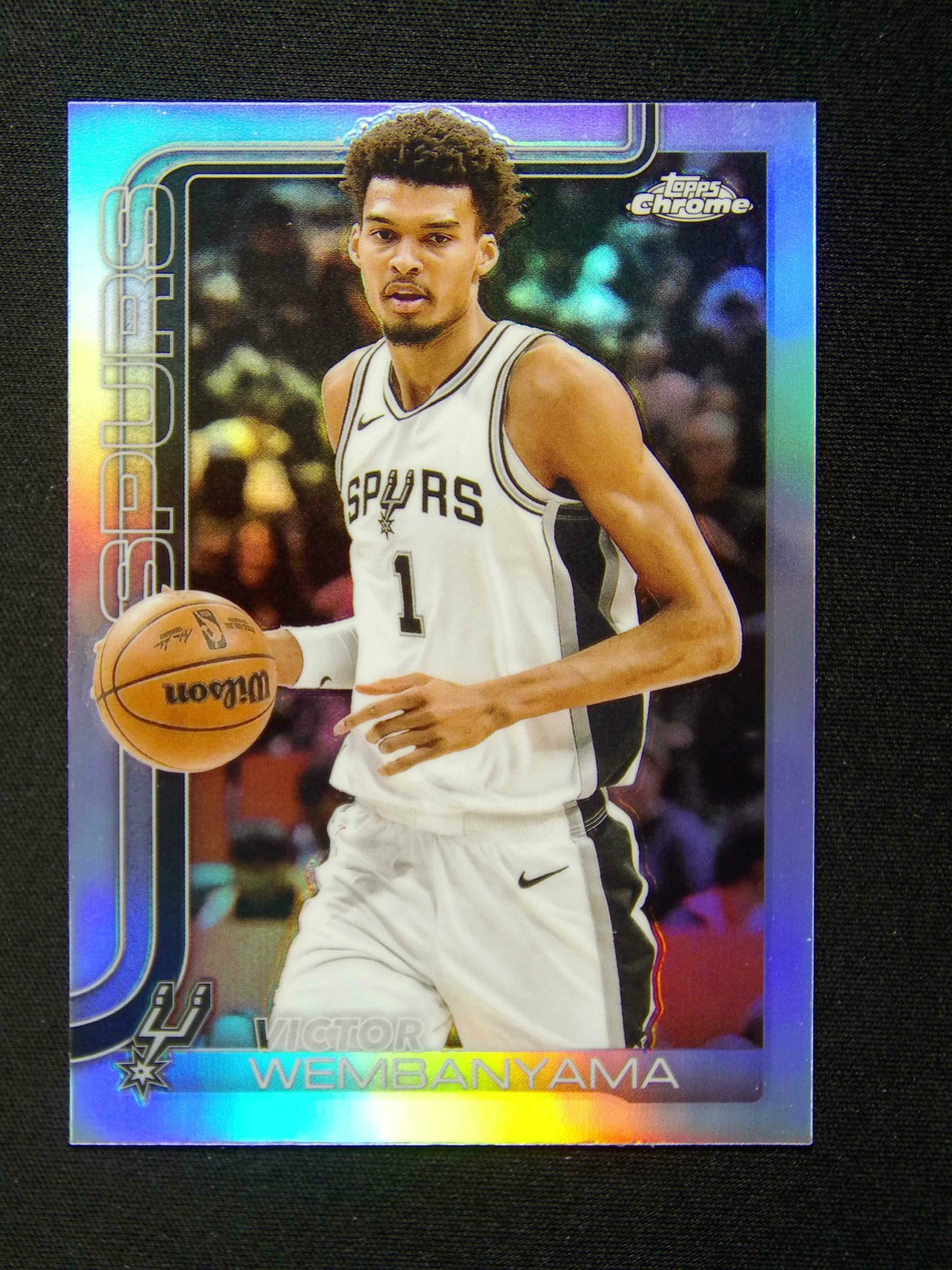 2025-26 Topps Chrome Victor Wembanyama #221 Silver Refractor
