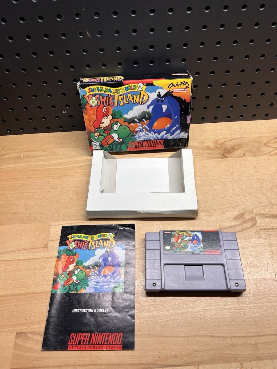 Yoshi's Island: Super Mario World 2 SNES (Super Nintendo Yoshi's Island: Super Mario World 2 SNES (Super Nintendo