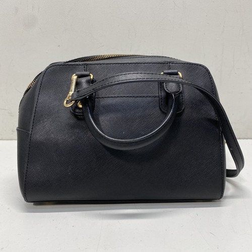 Michael Kors Black Saffiano Satchel Bag - Picture 2 of 5