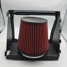 rough country cold air intake Kit Performance Air Filter & Tube Used For Parts