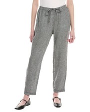 Eileen Fisher Tapered Ankle Linen Pant Women's