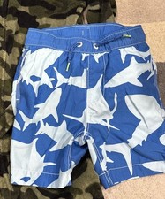 Boys Gap Swim Trunks 6-7 Shark Blue