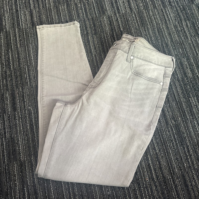 Seven 7 Women's High Rise Booty Shaper Legging Pants Gray Wash Size 14 NWT
