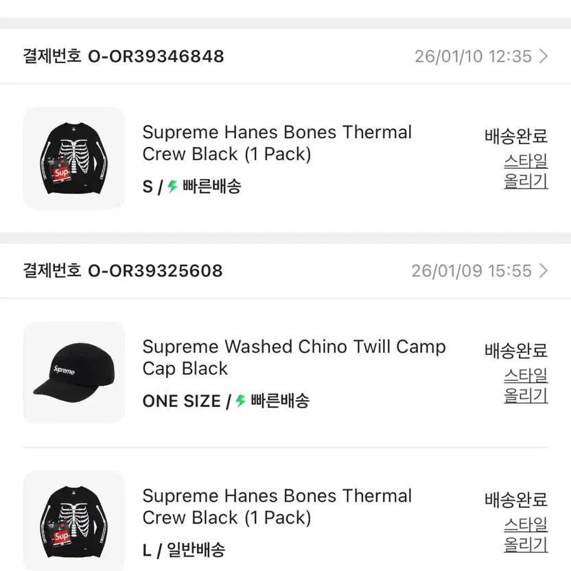 Supreme Haines Bones L T-Shirt New in Package thumbnail 2