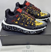 Versace Trigreca sneakers, sz 10 US - great condition no scars no scrapes MEDUSA