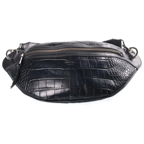 JIMMY CHOO Shoulder Bag Black Unisex #BRG1926