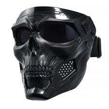 Motorcycle Face Mask Full Face, Dirt Bike Goggles Motocross, Atv, Offroad