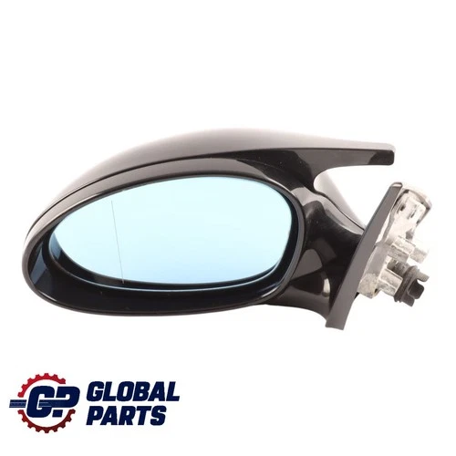 BMW E92 E93 Wing Mirror M Sport Left N/S Rear View Memory Heated Glass Black